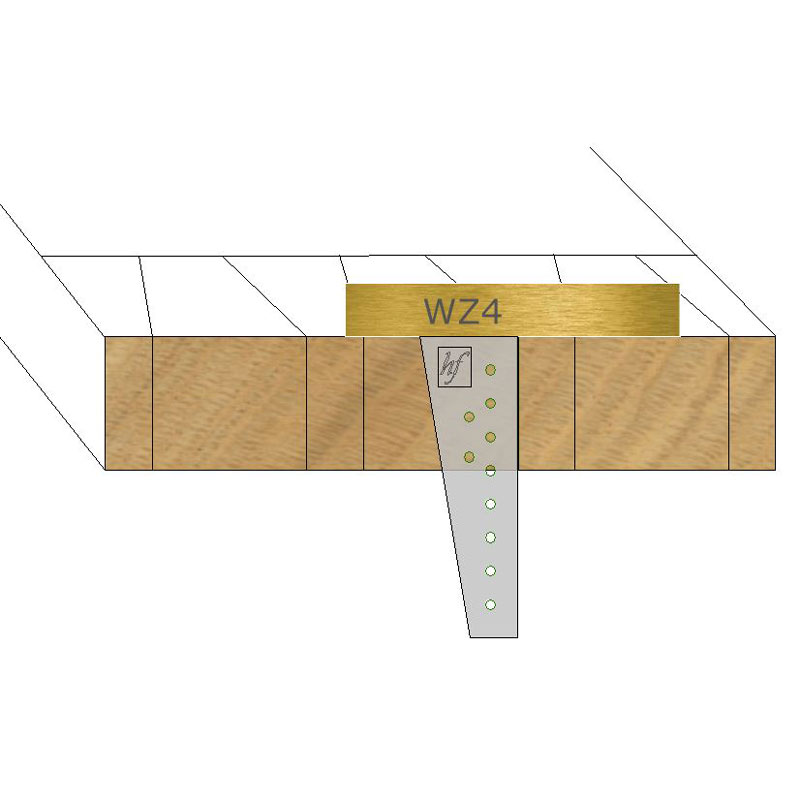 Feyzian zwaluwstaarthaak WZ4 50 mm