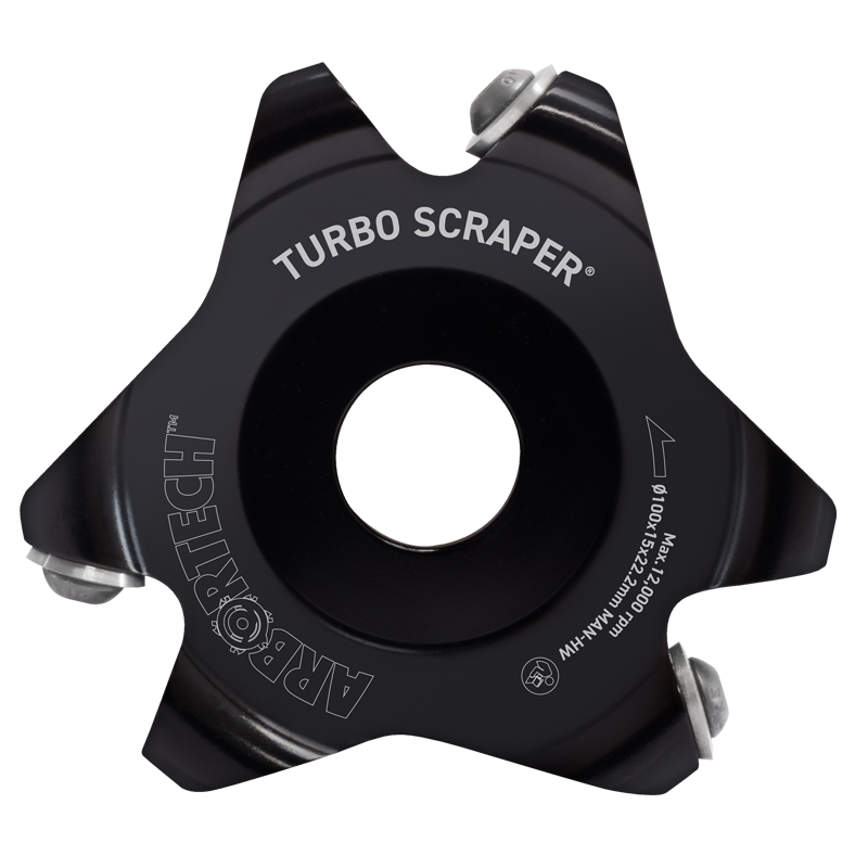 Arbortech Turbo Scraper Ø 100 mm - Pre-order nu, verwachte levertijd eind maart