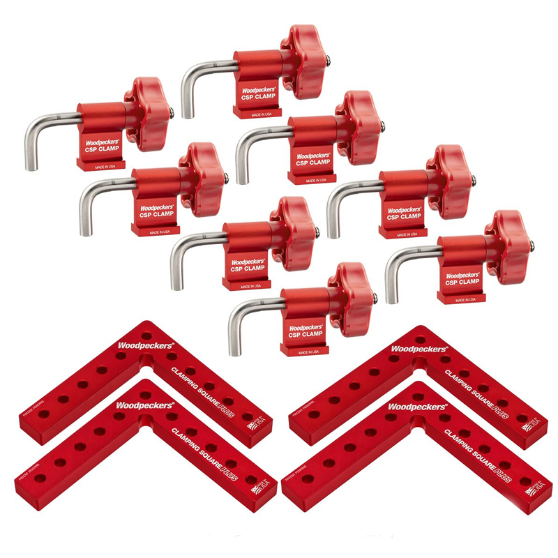 Woodpeckers Clamping Square Plus set