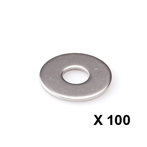 Carrosseriering RVS-A2 DIN9021 M10 (10,5 x 30 x 2,5 mm)