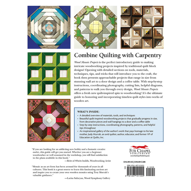 Wood Mosaic Projects - Troy Murrah