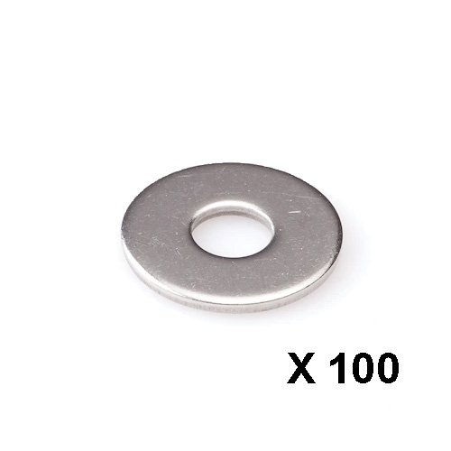 Carrosseriering RVS-A2 DIN9021 M10 (10,5 x 30 x 2,5 mm)
