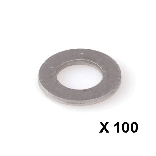 Sluitring RVS-A2 DIN125A M10 (10,5 x 20 x 2,0 mm)