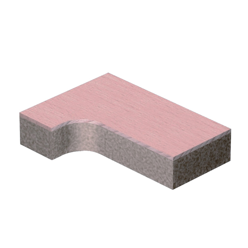 Hm 213-12 kantfrees Ø 19 x 100 mm met wisselmessen (schacht 12 mm)