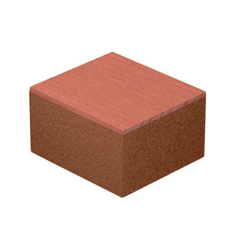 Hm 405-8 schuine kantfrees Ø 20 x 12 mm hoek 15° met wisselmessen (schacht 8 mm)