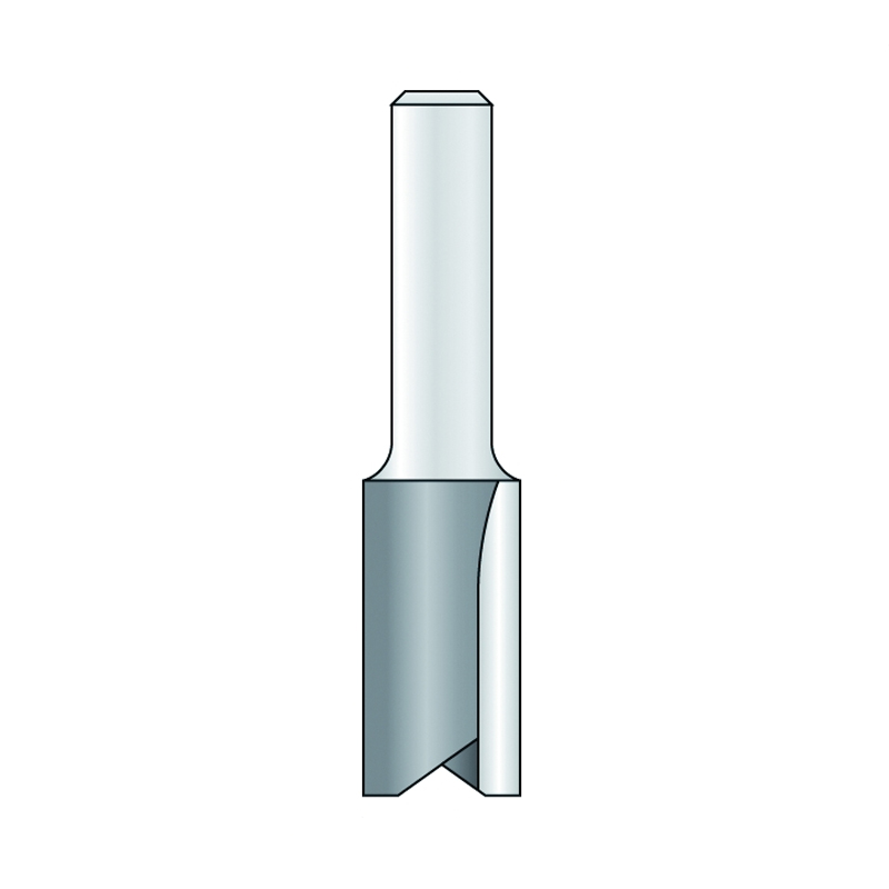 Hm 53-8 groeffrees Ø 16 x 25 mm (schacht 8 mm)