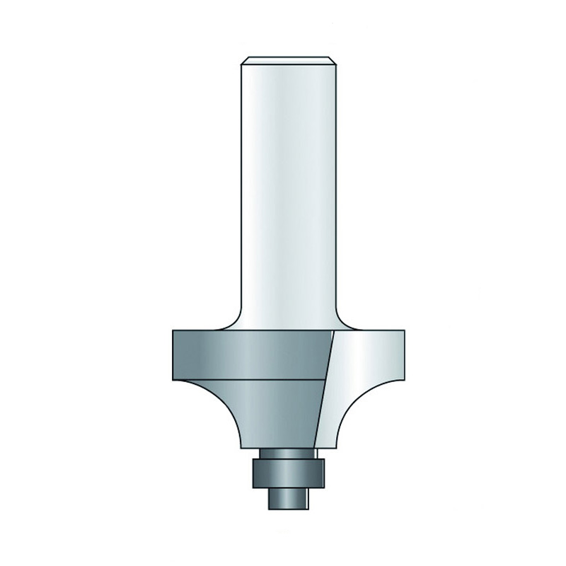 Hm 79-8 kwartrondfrees Ø 31,8 x 15,9 mm radius 9,5 mm (schacht 8 mm)