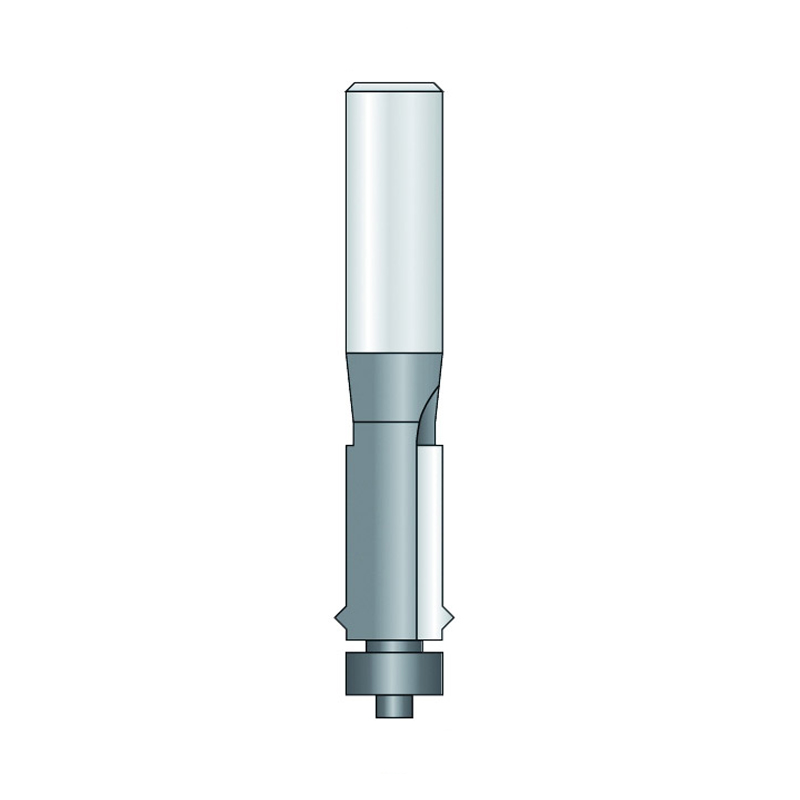 Hm 280-8 kantfrees Ø 12,7 x 25,3 mm met v-groef (schacht 8 mm)