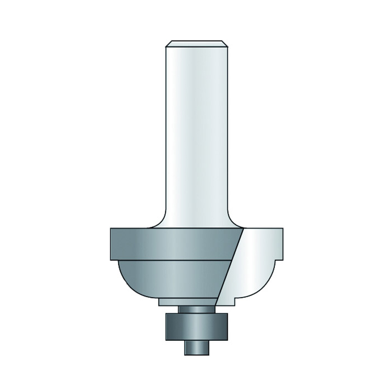 Hm 97-8 profielfrees Ø 28,6 x 12,7 mm radius 4,8 mm (schacht 8 mm)