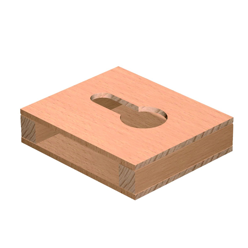 Hm 150-8 sleutelgat profielfrees Ø 9,5 x 5 mm (schacht 8 mm)