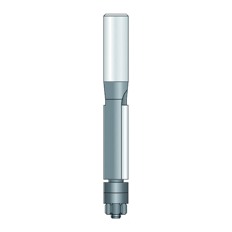 Hm 238-12 kantfrees Ø 12,7 x 51 mm met 2 onderlagers (schacht 12 mm)