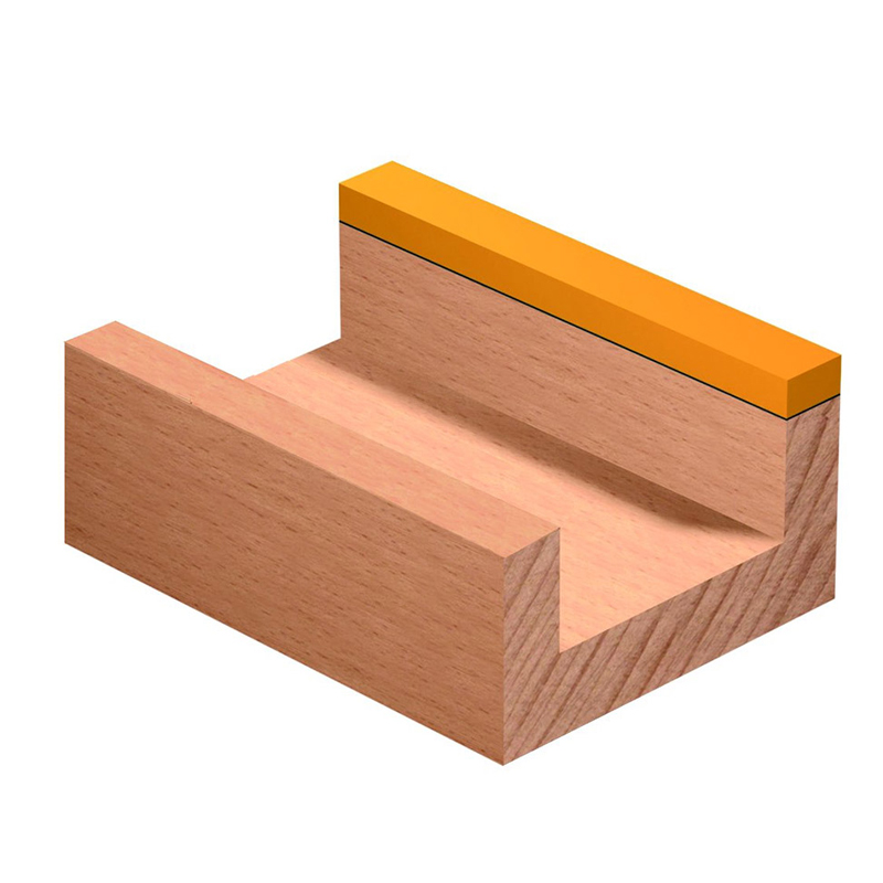 Hm 211-12 kopieerfrees Ø 19 x 50 mm met wisselmessen (schacht 12 mm)