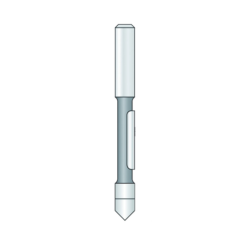 Hm 39-8 inlaatfrees Ø 6,3 x 19,1 mm (schacht 8 mm)