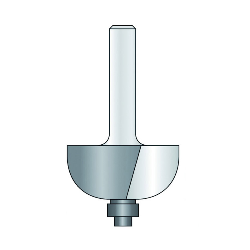 Hm 83-8 holprofielfrees Ø 22,2 x 14,3 mm radius 6,3 mm (schacht 8 mm)