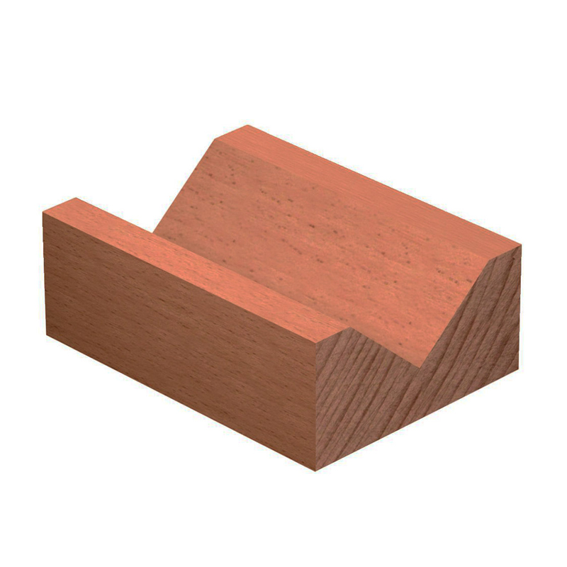 Hm 169-8 v-groeffrees Ø 25,4 x 19,1 mm (schacht 8 mm)