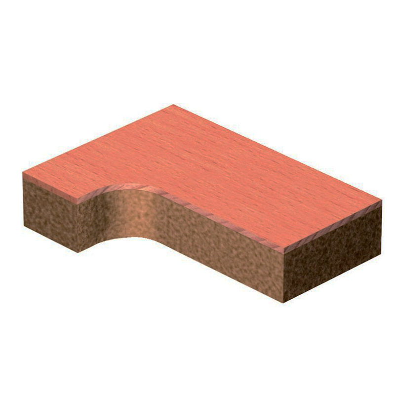 Hm 189-8 kantfrees Ø 19 x 16 mm (schacht 8 mm)