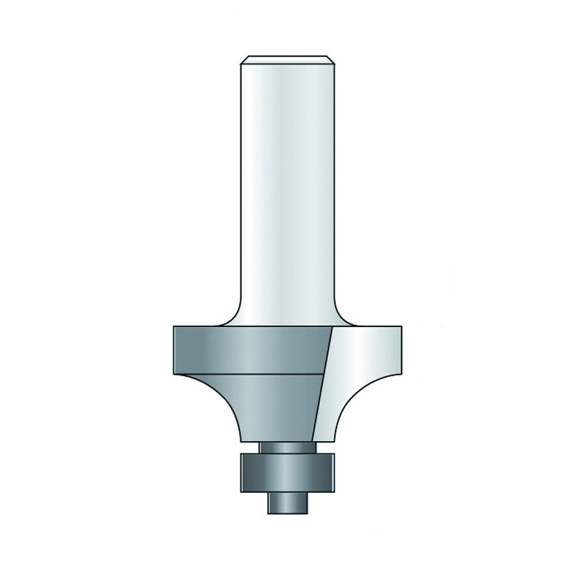 Hm 75-8 afrondfrees Ø 38,1 x 19,1 mm radius 12,7 (schacht 8 mm)