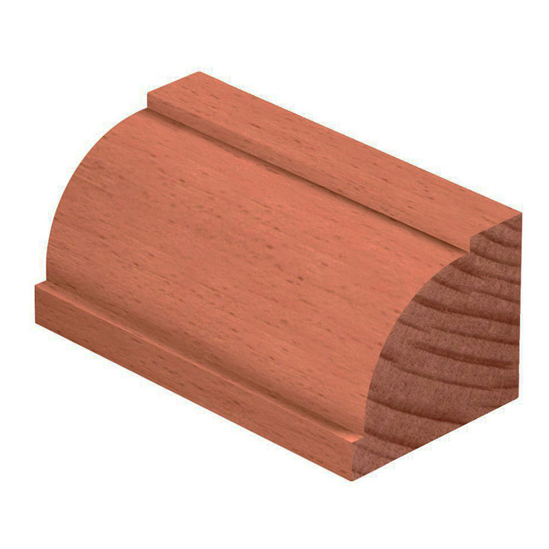 Hm 77-8 kwartrondfrees Ø 25,4 x 12,6 mm radius 6,3 mm (schacht 8 mm)