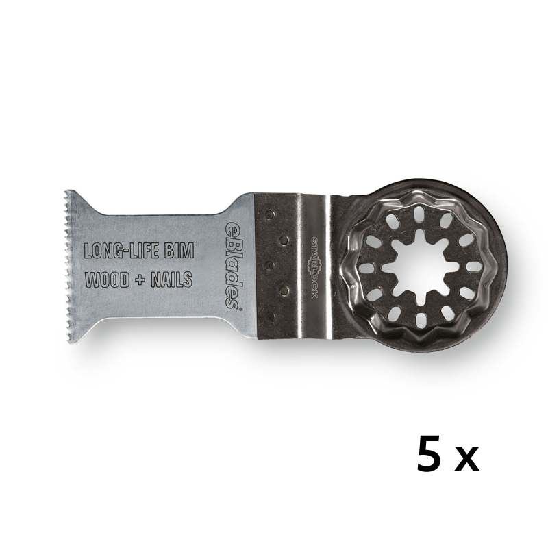 Fein eBlades Long-Life zaagblad 35 x 50 mm Starlock, 5 stuks