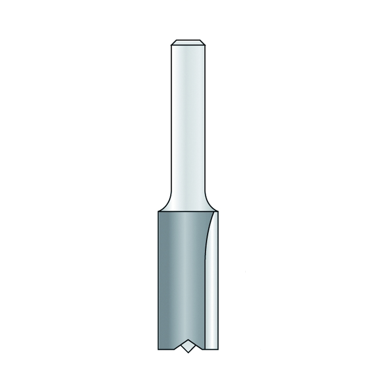 Hm 355-6 groeffrees Ø 20 x 19 mm ondersnijdend (schacht 6 mm)