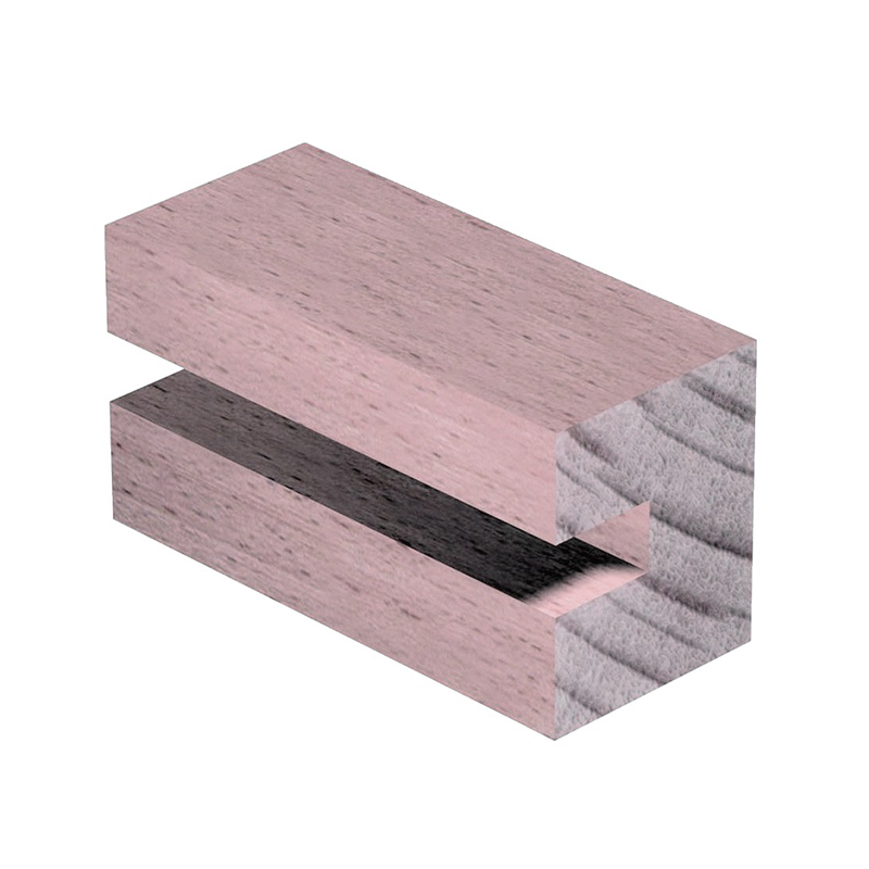 Hm 401-8 traploos verstelbare groeffrees Ø 50 x 3 - 5,5 mm (schacht 8 mm)