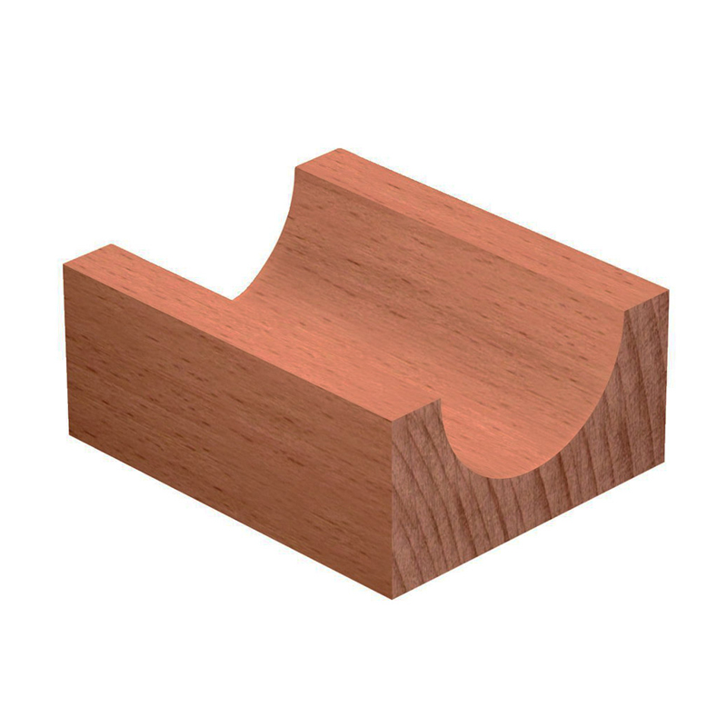 Hm 66-8 holprofielfrees Ø 19,1 x 12,6 mm radius 9,5 mm (schacht 8 mm)