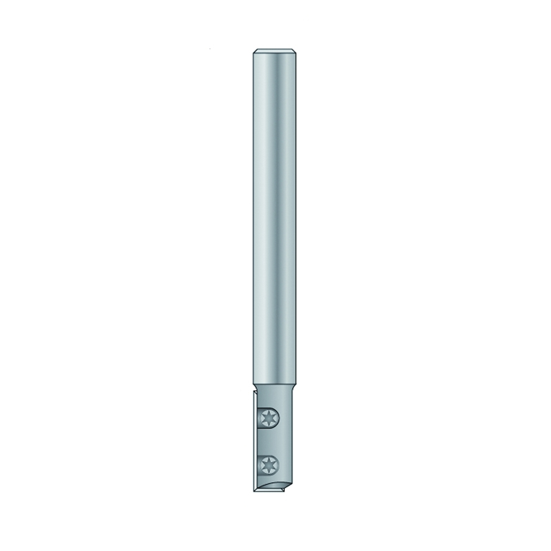 Hm 450-8-XXL groeffrees Ø 12 x 30 mm met wisselmes extra extra lang (schacht 8 mm)