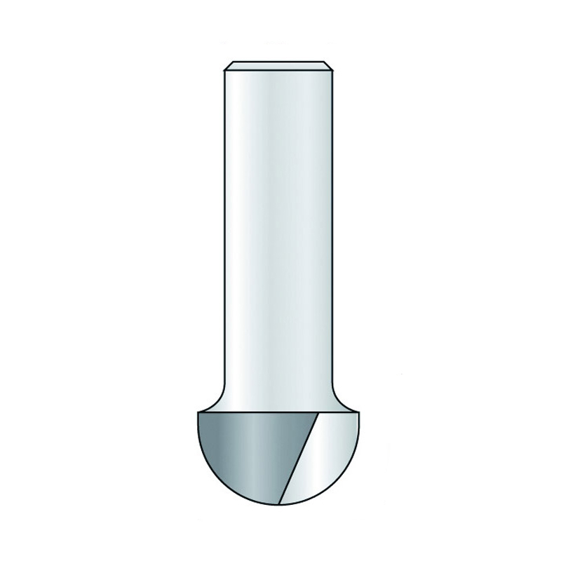 Hm 64-8 holprofielfrees Ø 12,7 x 7,9 mm radius 6,3 mm (schacht 8 mm)
