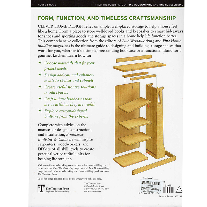 Bookcases, Cabinets & Built-Ins - Fine Homebuilding