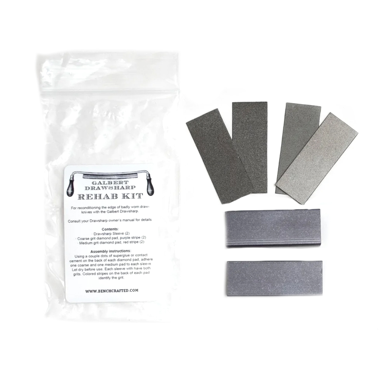 Benchcrafted Drawsharp Rehab Kit, 2x houder + diamantplaatjes