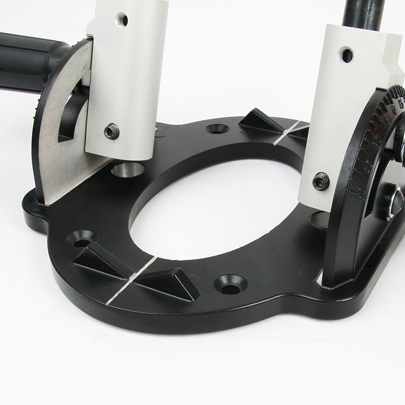 Zwenkbare aluminium boorstandaard 350 mm