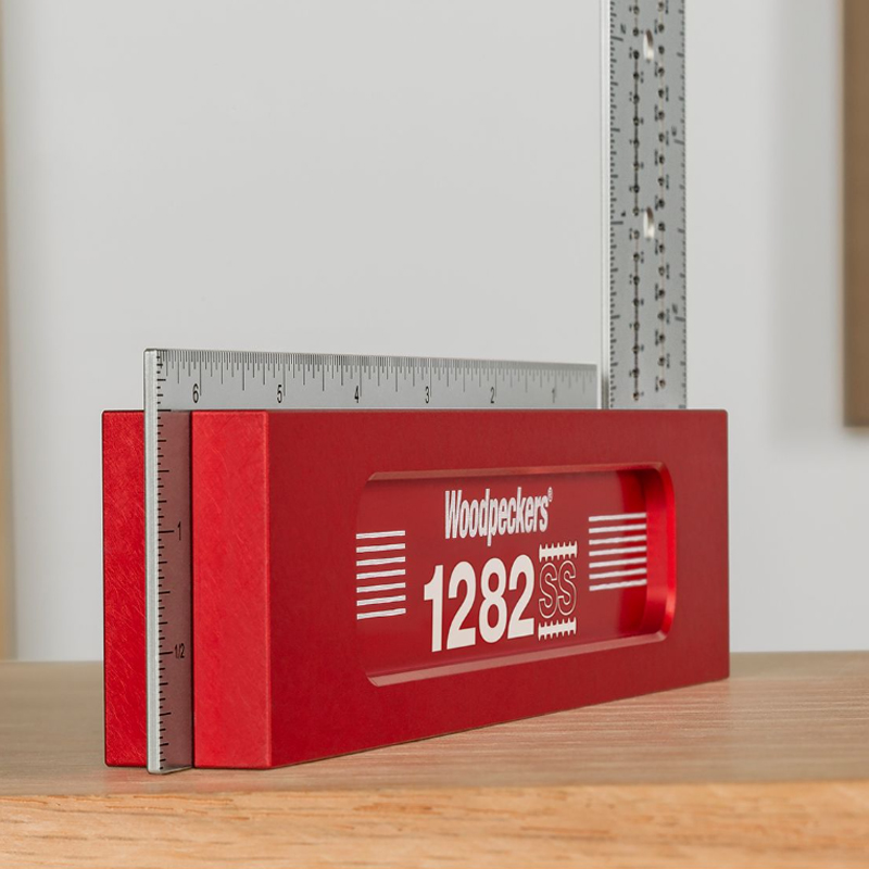 Woodpeckers rvs precisie blokhaak set, 150 en 300 mm