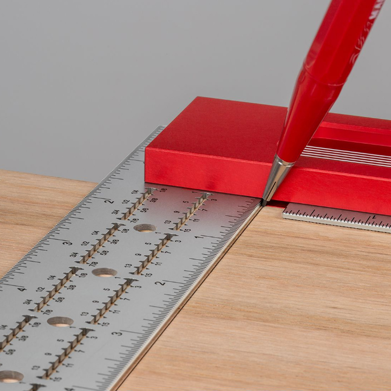 Woodpeckers rvs precisie blokhaak set, 150 en 300 mm