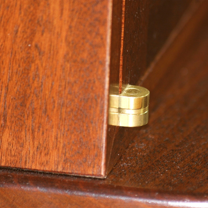 Brusso L-87 speunen 51 x 13 x 5 mm messing, 2 stuks