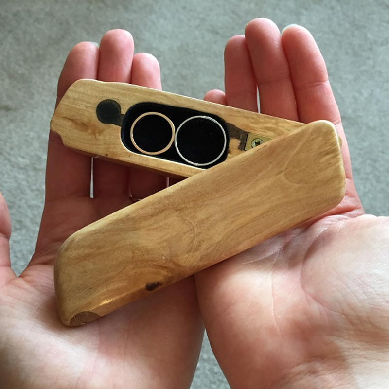 Brusso ST-12 speunen gecentreerd 35 x 8 x 2,4 mm messing, 2 stuks