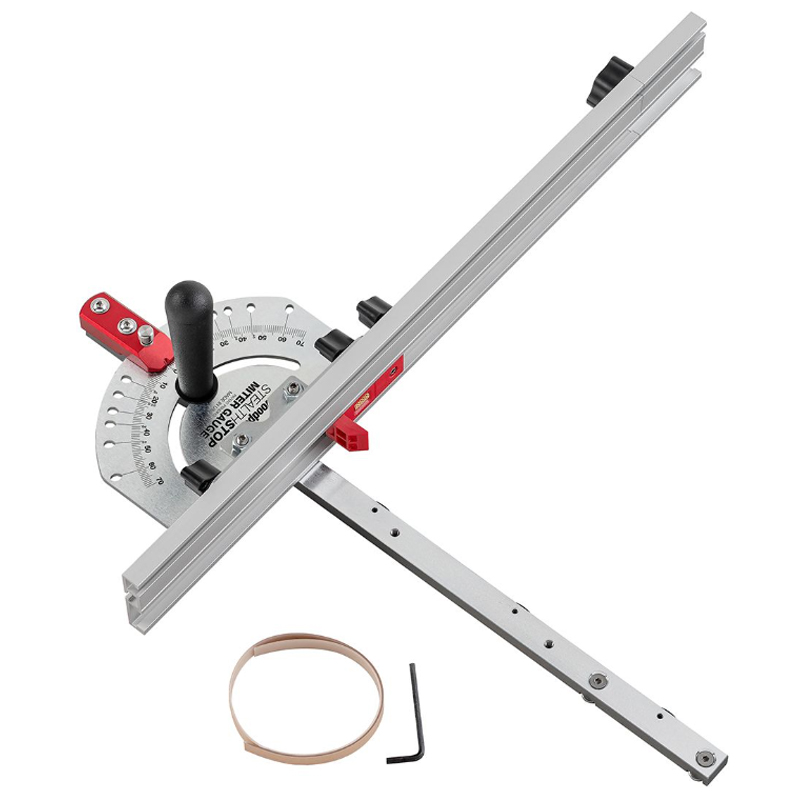 Woodpeckers verstekgeleider met parallelaanslag en stop