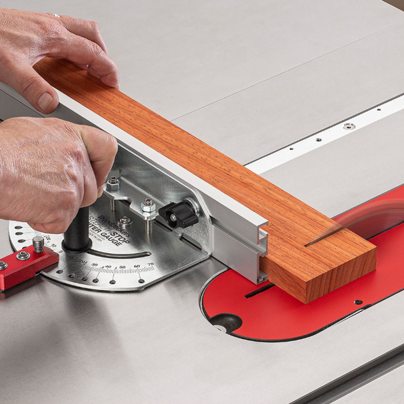 Woodpeckers verstekgeleider met parallelaanslag en stop