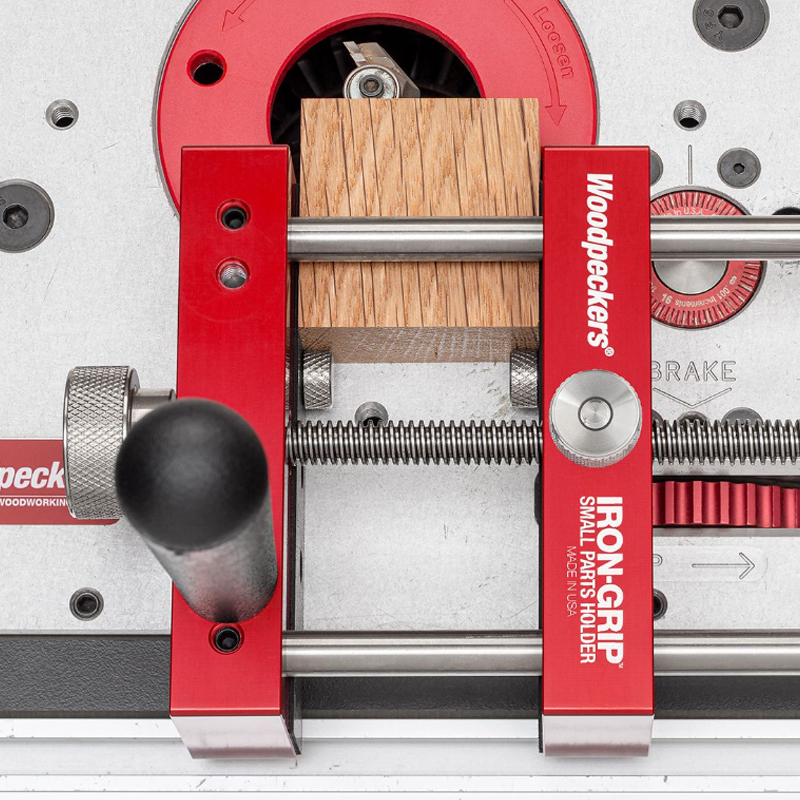 Woodpeckers Iron-Grip small parts holder