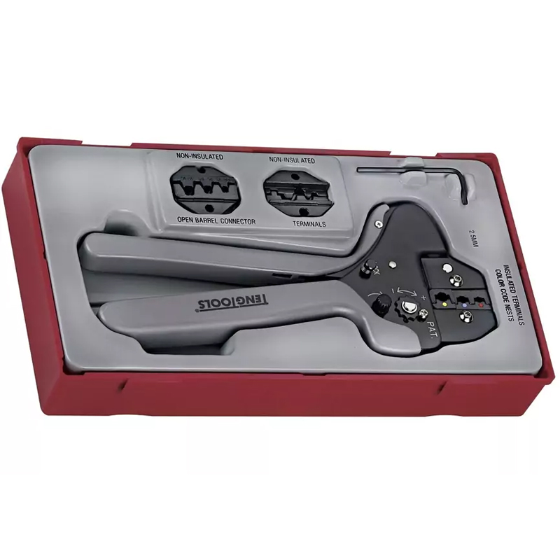 Tengtools ratel-krimptangset 4-delig