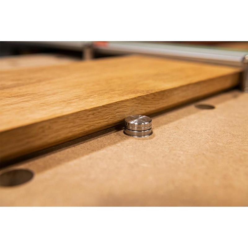 UJK uitzetbare werkbankaanslag 'bench pups' Ø 20 x 10 mm, 2 stuks