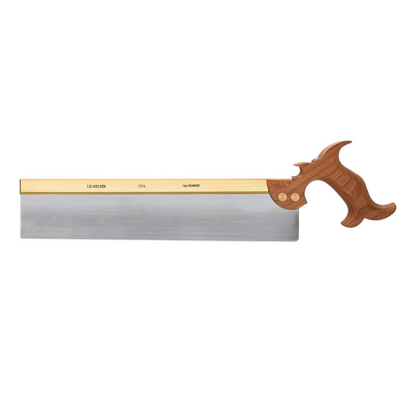 Lie-Nielsen Tapered Carcass Saw 'Crosscut' 14 ppi 355 x 55 mm