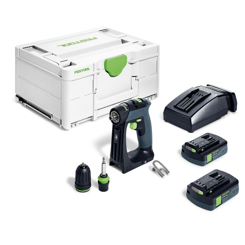 Festool CXS 18 C 3,0-Plus accu schroefboormachine