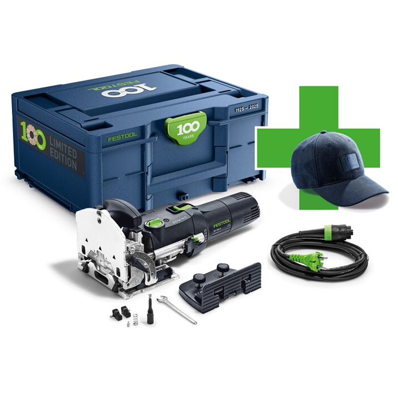 Festool DF 500 Q-Plus Domino-deuvelfrees in systainer - 100 jaar Festool limited edition