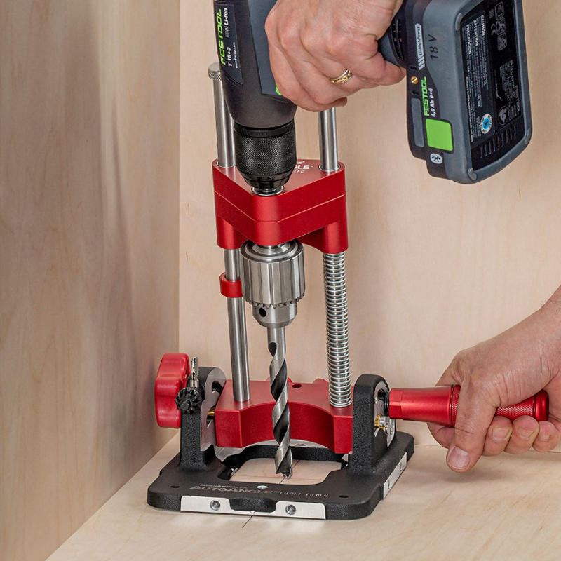 Woodpeckers Autoangle Drill Guide - deluxe kit