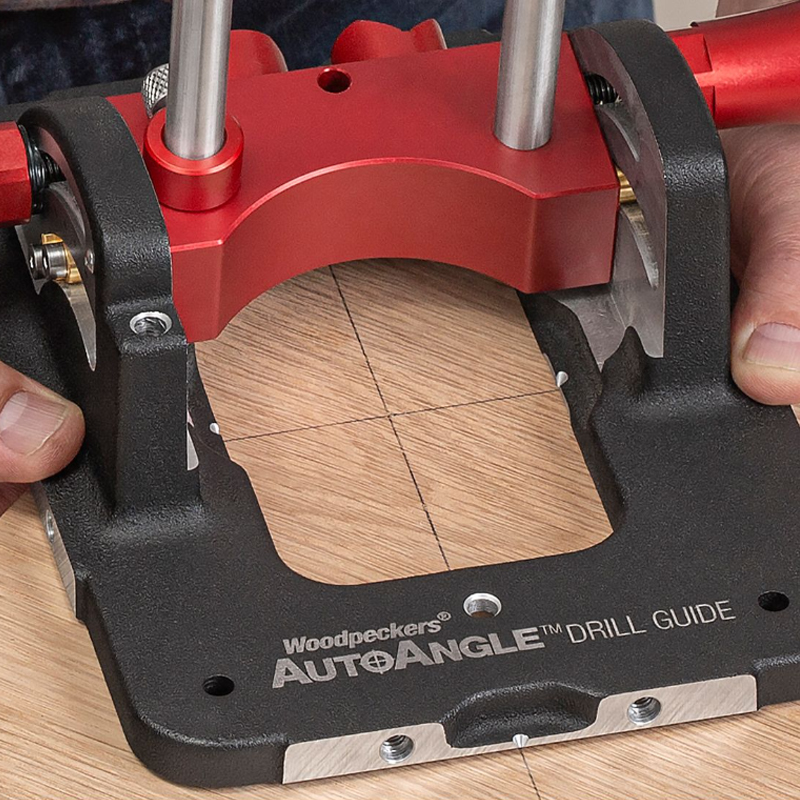 Woodpeckers Autoangle Drill Guide - deluxe kit