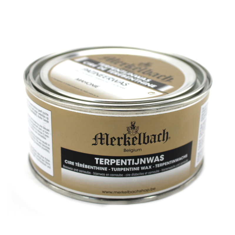 Merkelbach extra terpentijnwas Mahonie 375 ml