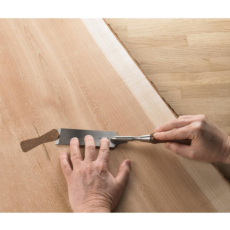 Veritas vlakbeitelset met handvat en 4 beitels, 1/2″, 3/4″, 1″ en 1-1/2″