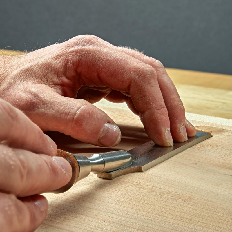 Veritas vlakbeitelset met handvat en 4 beitels, 1/2″, 3/4″, 1″ en 1-1/2″