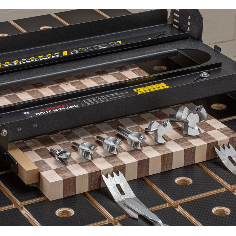 Woodpeckers Rout-N-Plane XL Bench Top Board Mill