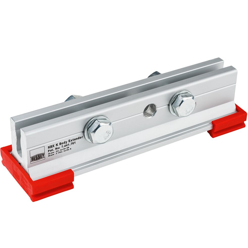 Bessey set: 8x variabele corpuslijmtang 1000 x 95 mm met uitgebreide accessoireset